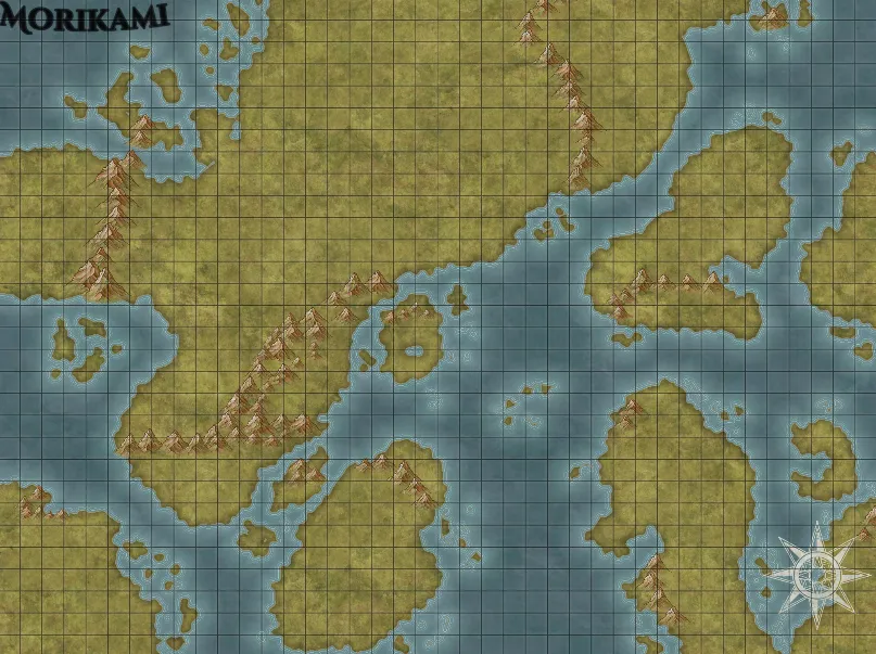 Morikami world artwork